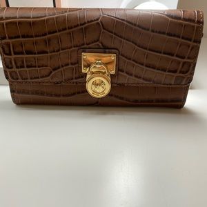 Michael Kors croc-embossed Wallet